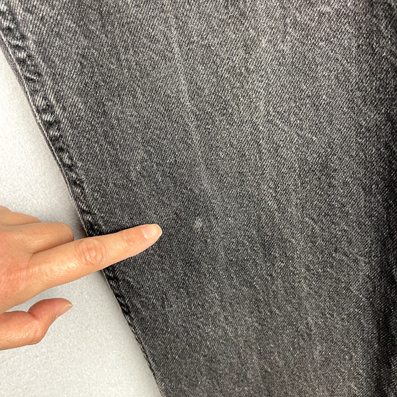 Vintage Lee Jeans Women 14 High Rise 28x29 Tapered Faded 80s 90s USA Made - Picture 15 of 16